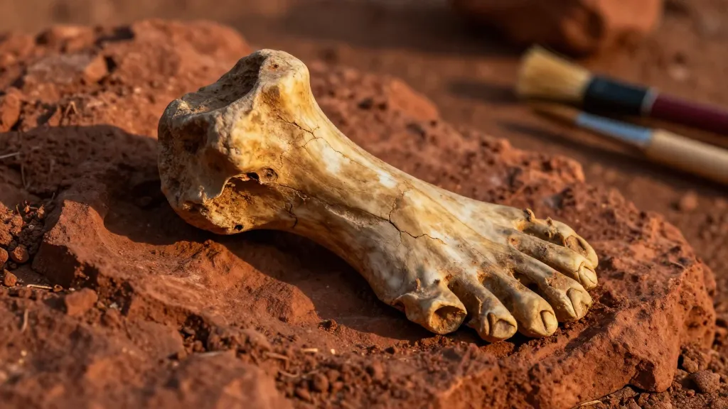3.4-Million-Year-Old Fossil Foot Challenges Lucy's Place in Human Evolution