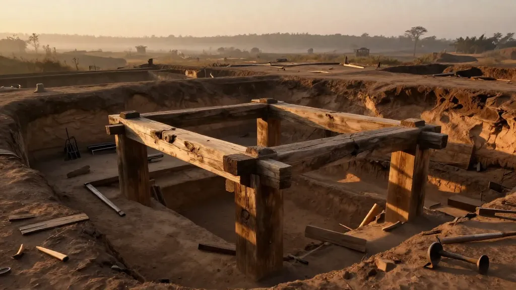 Ancient Humans Built Wooden Structures 200,000 Years Before Modern Humans Existed