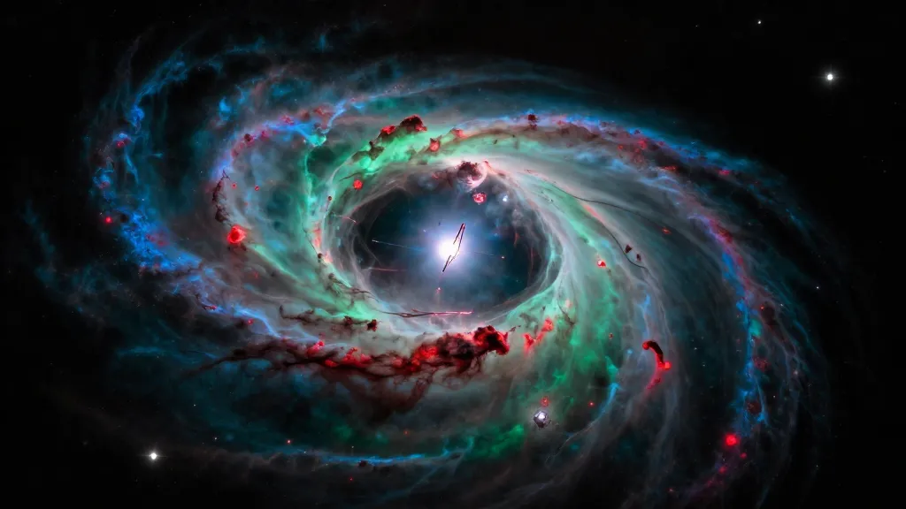 Astronomers Discover Mysterious Glowing Iron Bar at Heart of Famous Ring Nebula After 250 Years