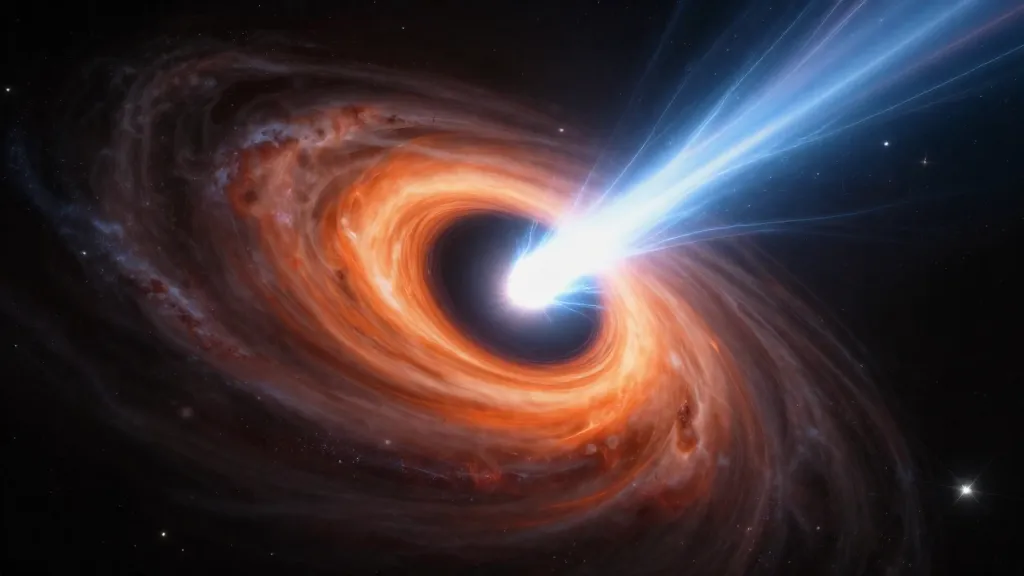 First-Ever Photographed Black Hole Caught Launching Massive 3,000-Light-Year Cosmic Jet
