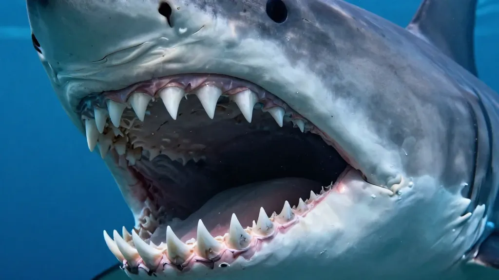 Great White Sharks Grow Bone-Slicing Teeth as They Age to Hunt Bigger Prey
