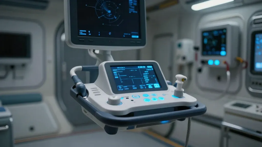 Handheld Ultrasound Machine Saves Lives During Space Station Medical Emergency