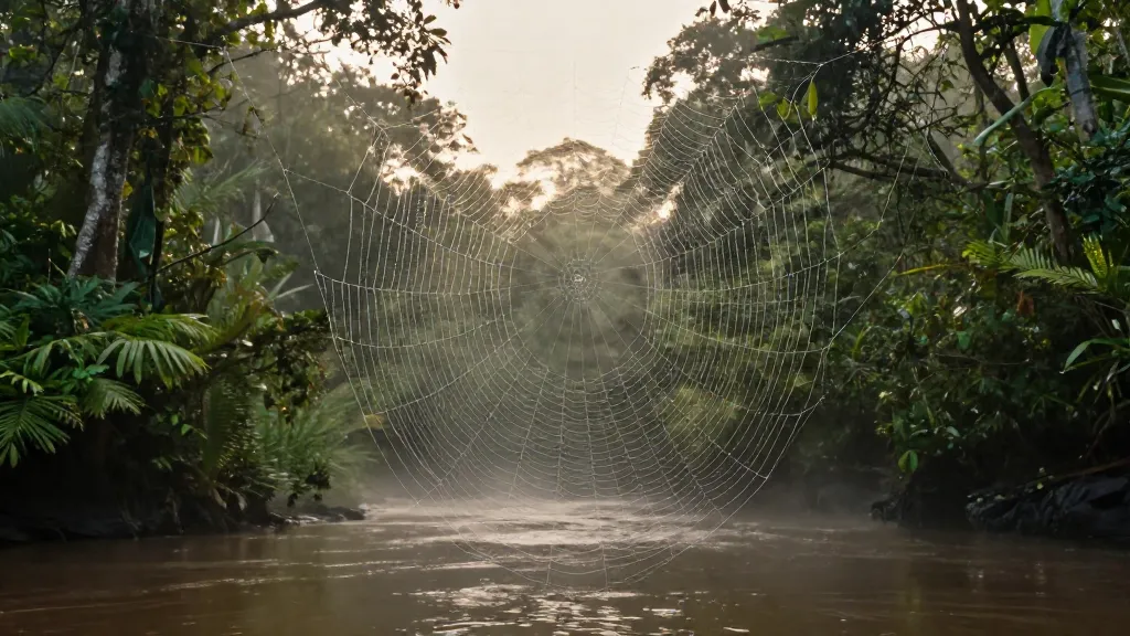 Madagascar Spider Spins 80-Foot Webs With Silk Stronger Than Steel