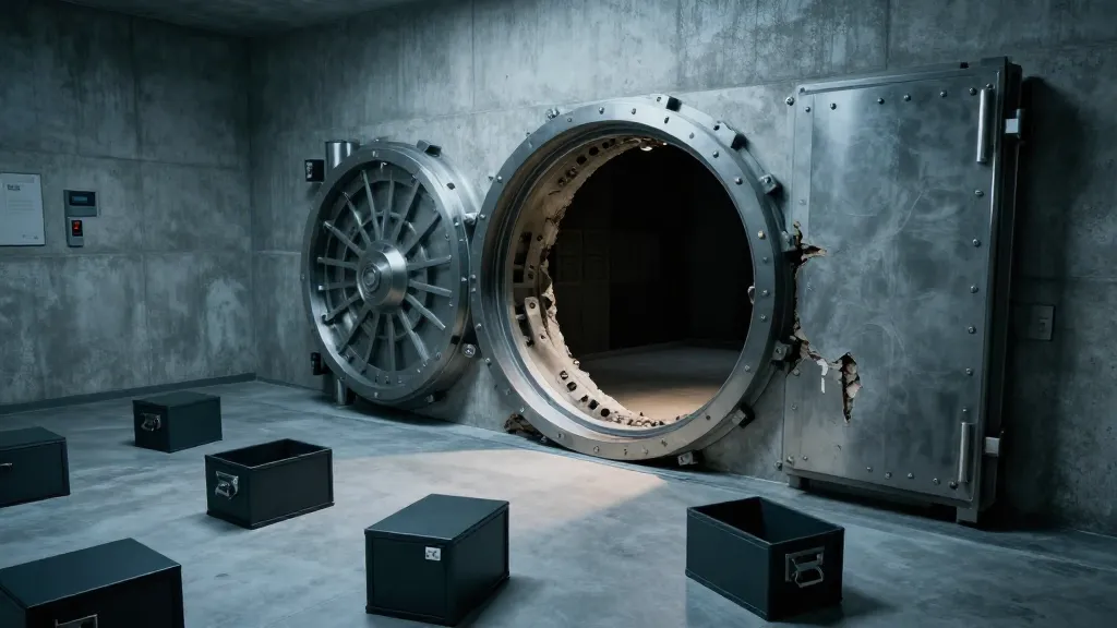 Millions Stolen in Daring Christmas Heist: Thieves Drill Into German Bank Vault