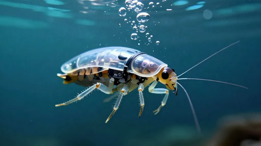 Scientists Turn Cockroaches Into Underwater Rescue Robots With Custom Diving Suits