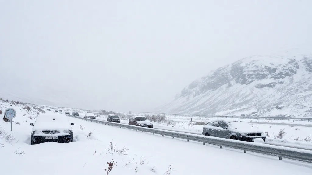 Scotland Paralyzed: Amber Alert as Blizzard Shuts Hundreds of Schools and Grinds Transport to Halt