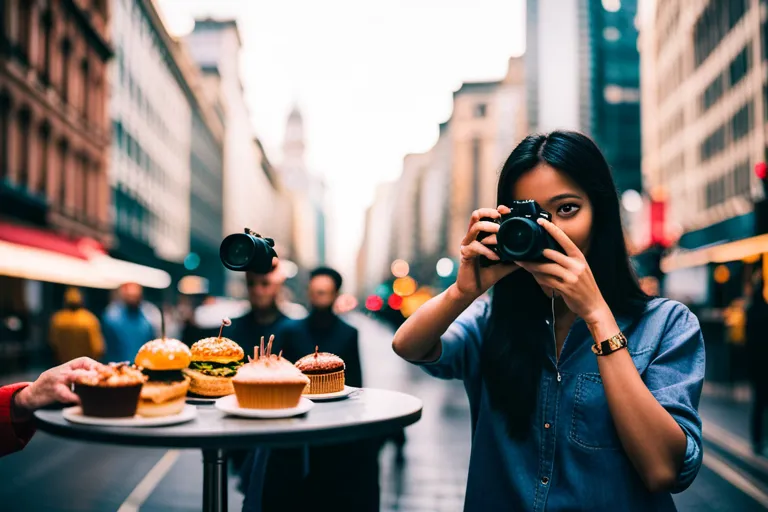 The Enigmatic Food Blogger: Captivating Audiences with Delicious Visuals